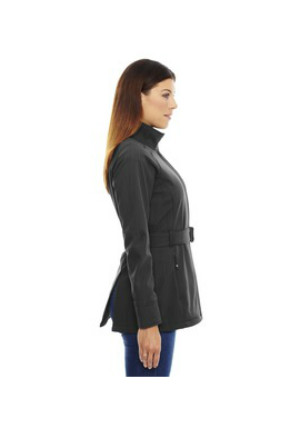 Ash City North End Sport Blue 78801 Ladies' Skyscape Three-Layer Textured Two-Tone Soft Shell Jacket