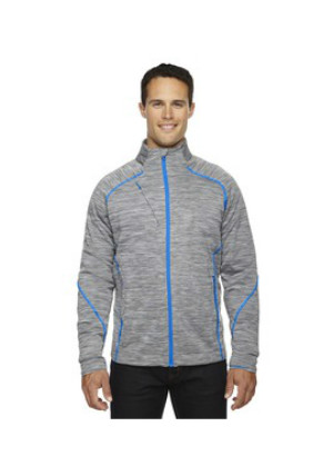 Ash City North End Sport Red 88697 - Men's Flux Melange Bonded Fleece Jacket