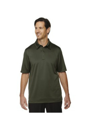 Ash City North End Sport Red 88803 - Men's Exhilarate Coffee Charcoal Performance Polo with Back Pocket