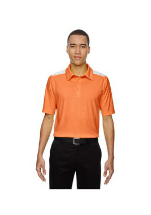 Ash City North End Sport Red 88691 - Men's Reflex UTK cool logik Performance Embossed Print Polo