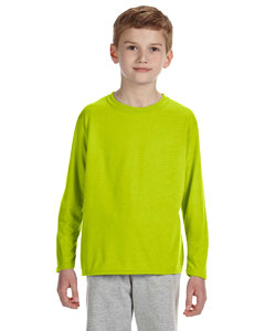 Gildan G424B - Performance Youth 4.5 oz. Long-Sleeve T-Shirt