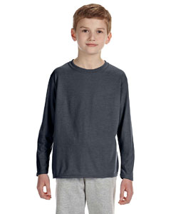 Gildan G424B - Performance Youth 4.5 oz. Long-Sleeve T-Shirt