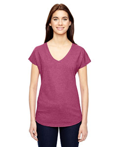 Anvil 6750VL - Ladies' Triblend V-Neck T-Shirt
