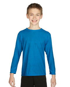 Gildan G424B - Performance Youth 4.5 oz. Long-Sleeve T-Shirt