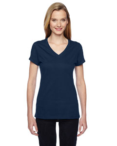 Fruit of the Loom SFJVR - Ladies' 4.7 oz. 100% Sofspun Cotton Jersey Junior V-Neck T-Shirt