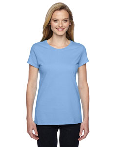 Fruit of the Loom SSFJR - Ladies' 4.7 oz. 100% Sofspun Cotton Jersey Junior Crew T-Shirt