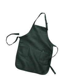Q-Tees of California - Q4350 Full Length Apron - 2 Pockets