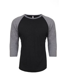 Next Level - Nl6051 Unisex Triblend 3/4 Raglan