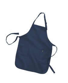 Q-Tees of California - Q4350 Full Length Apron - 2 Pockets