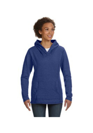 Anvil 72500L - Ringspun French Terry Crossneck Hooded Sweatshirt