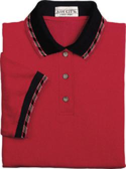 Ash City Pique 125224 - Ladies' Herringbone Pique Polo With Jacquard Trim