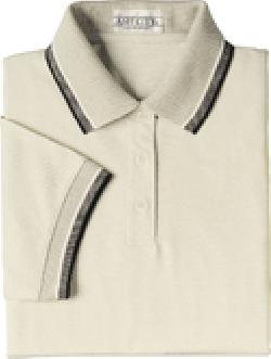 Ash City Pique 125229 - Ladies' Tri-Color Bridseye Trim Pique Polo