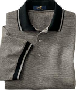 Ash City Jersey 225492 - Men's Mini Stripe Fine Jersey Polo