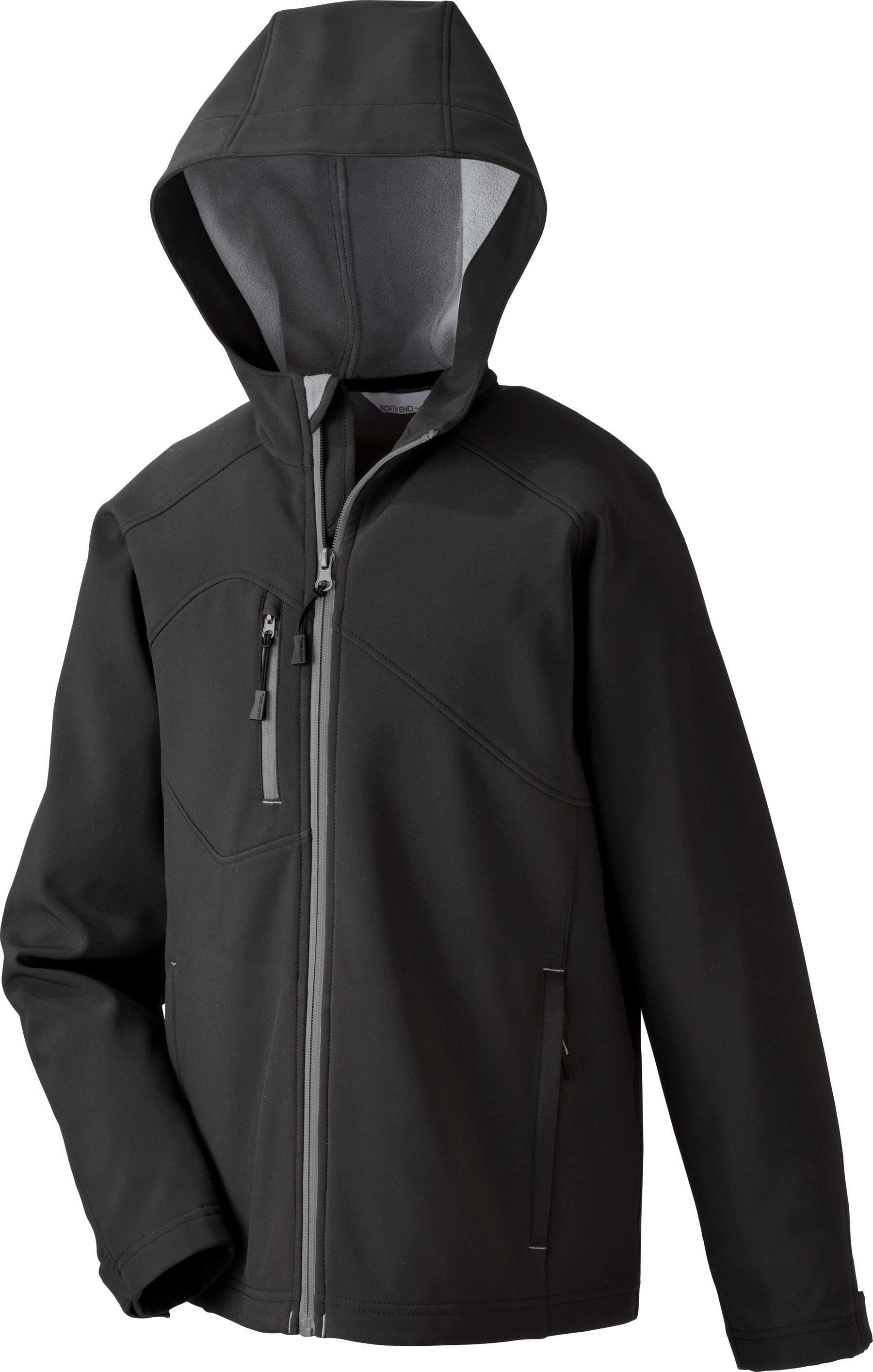 Ash City UTK 1 Warm.Logik 68166 - Prospect Youth Soft Shell Jacket With Hood
