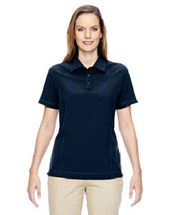 Ash City North End 75120 - Ladies' Excursion Crosscheck Woven Polo