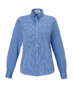 Ash City Wrinkle Free 77041 - Establish North End Wrinkle Resistant Cotton Blend Dobby Striped Shirt