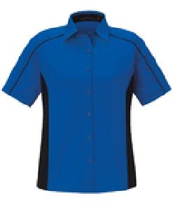 Ash City Twill 77042 - Fuse Ladies' Color-Block Twill Shirt