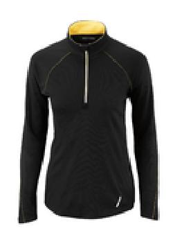 Ash City Lifestyle Performance Tops 78187 - Radar Ladies' Half-Zip Performance Long Sleeve Top