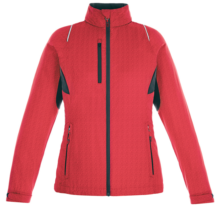 Ash City e.c.o Outerwear 78200 - Sustain Ladies' Lightweight Recycled Polyester Dobby Jacket With Print