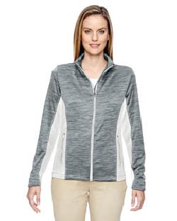 Ash City North End 78203 - Ladies' Shuffle Performance Melange Interlock Jacket