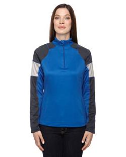 Ash City North End 78214 - Ladies' Quick Performance Interlock Half-Zip Top