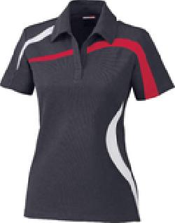 Ash City Performance 78645 - Impact Ladies' Performance Polyester Pique Color-Block Polo