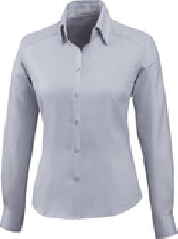 Ash City Wrinkle Free 78646 - Ladies' Wrinkle Free 2-Ply 80's Cotton Stripe Jacquard Taped Shirt