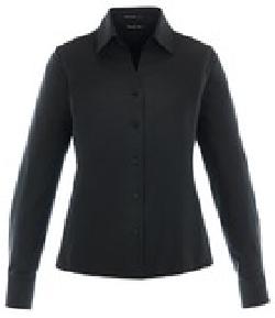 Ash City Wrinkle Free 78690 - Precise Ladies' Wrinkle Free 2-Ply 80's Cotton Dobby Taped Shirt