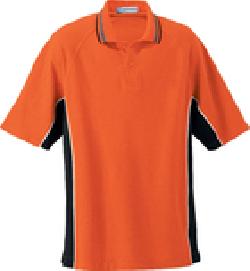 Ash City Pique 85057 - Men's Checker Trim Pique Polo