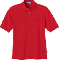Ash City Pique 85074 - Men's One-Pocket Short Sleeve Pique Polo Polo With Teflon