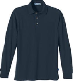 Ash City Pique 85077 - Men's Long Sleeve Extreme Pique Polo With Teflon