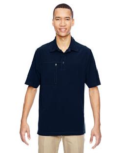 Ash City North End 85120 - Men's Excursion Crosscheck Performance Woven Polo