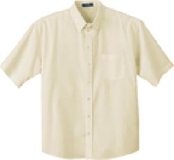 Ash City Twill 87023 - Men's Short Sleeve Shirt With Teflon