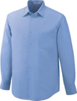 Ash City Wrinkle Resistant 87037 - Luster Men's Wrinkle Resistant Cotton Blend Poplin Taped Shirt