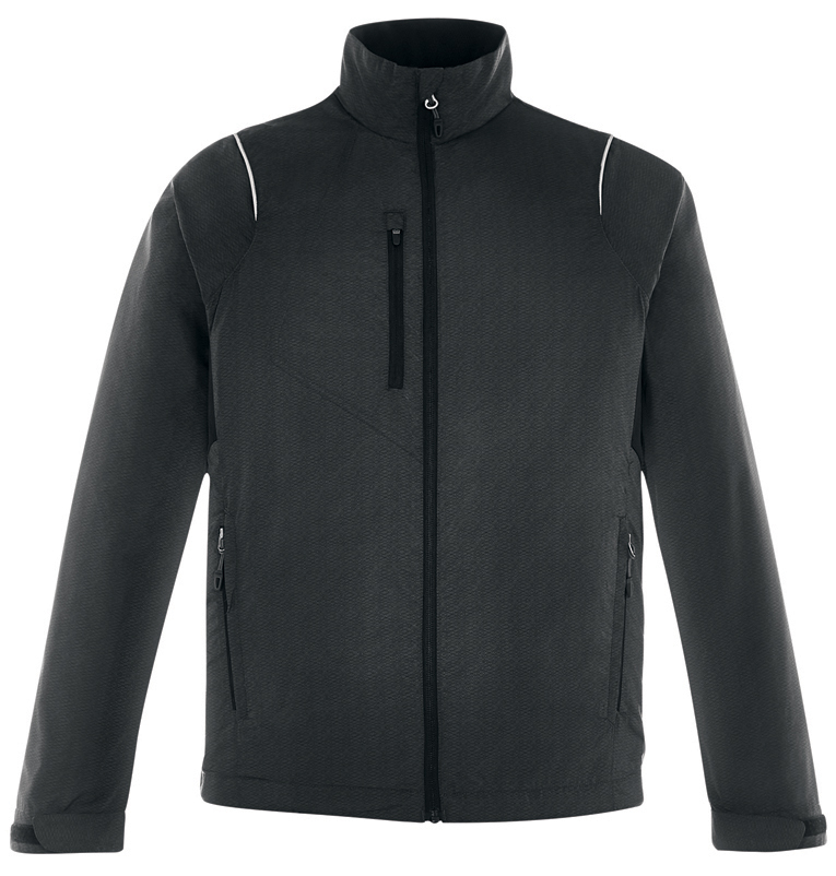 Ash City e.c.o Outerwear 88200 - Sustain Men's Lightweight Recycled Polyester Dobby Jacket With Print