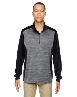 Ash City North End 88204 - Men's Conquer Performance Melange Interlock Half-Zip Top