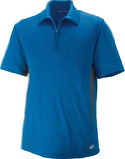 Ash City Performance 88657 - Serac Men's UTK cool.logik Performance Zippered Polo