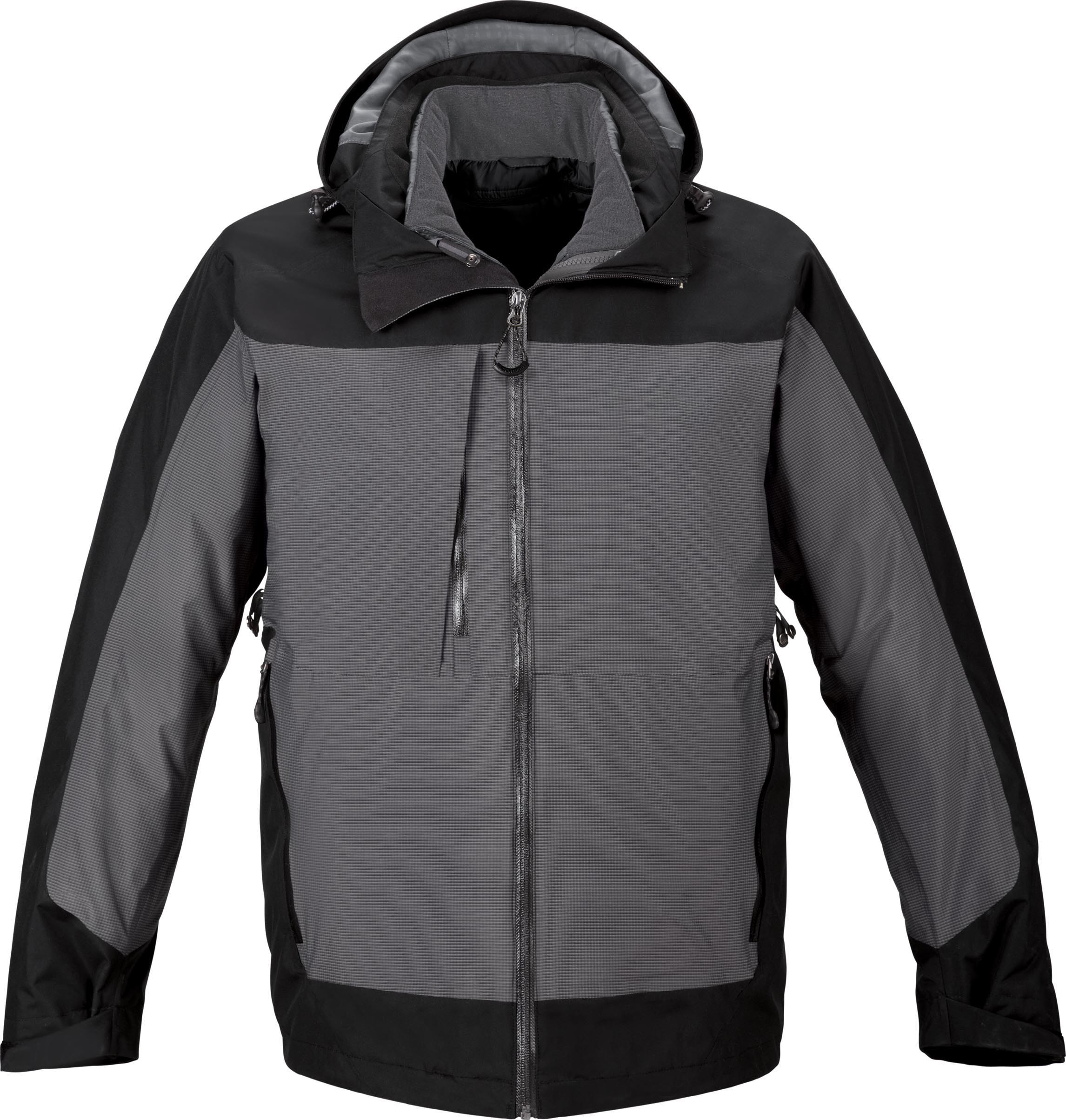 Ash City UTK 3 Warm.Logik 88663 - Alta Men's 3-In-1 Seam-Sealed Jacket With Insulated Liner