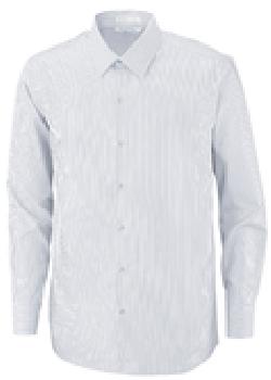 Ash City Wrinkle Free 88674 - Boardwalk Men's Wrinkle Free 2-Ply 80's Cotton Stripe Stripe Taped Shirt
