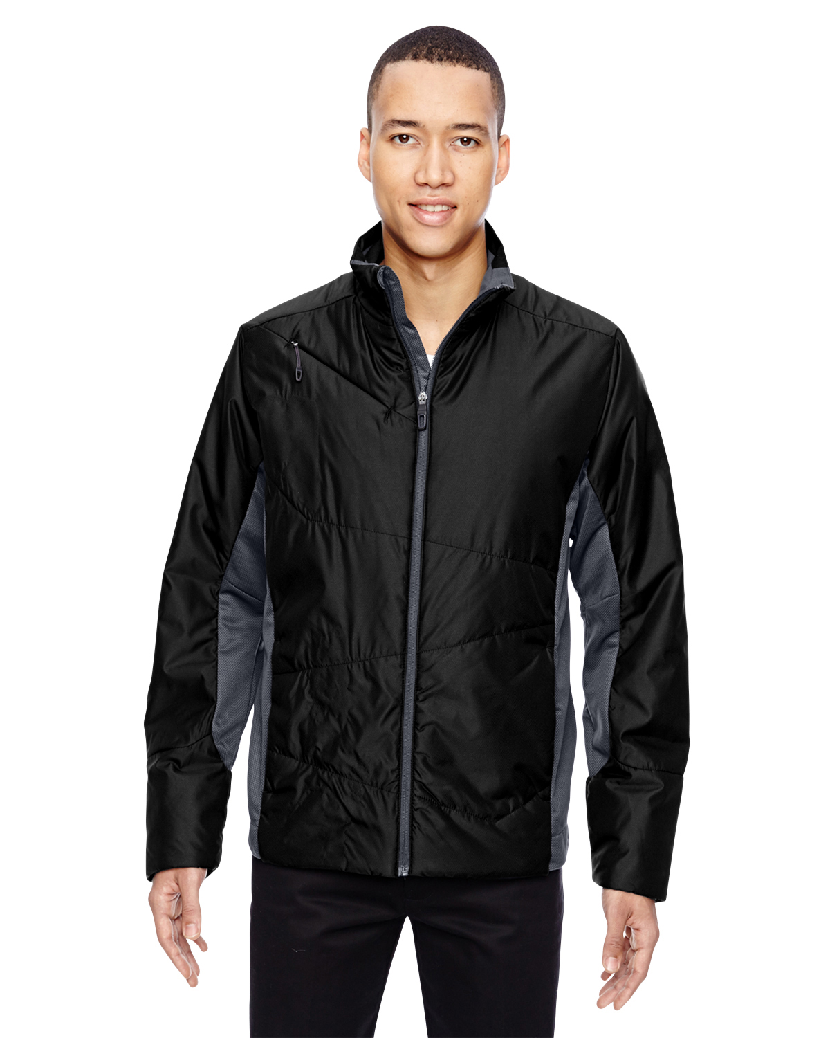 Ash City - North End Sport Red 88696 - Men's Immerge Insulated Hybrid Jacket with Heat Reflect Technology