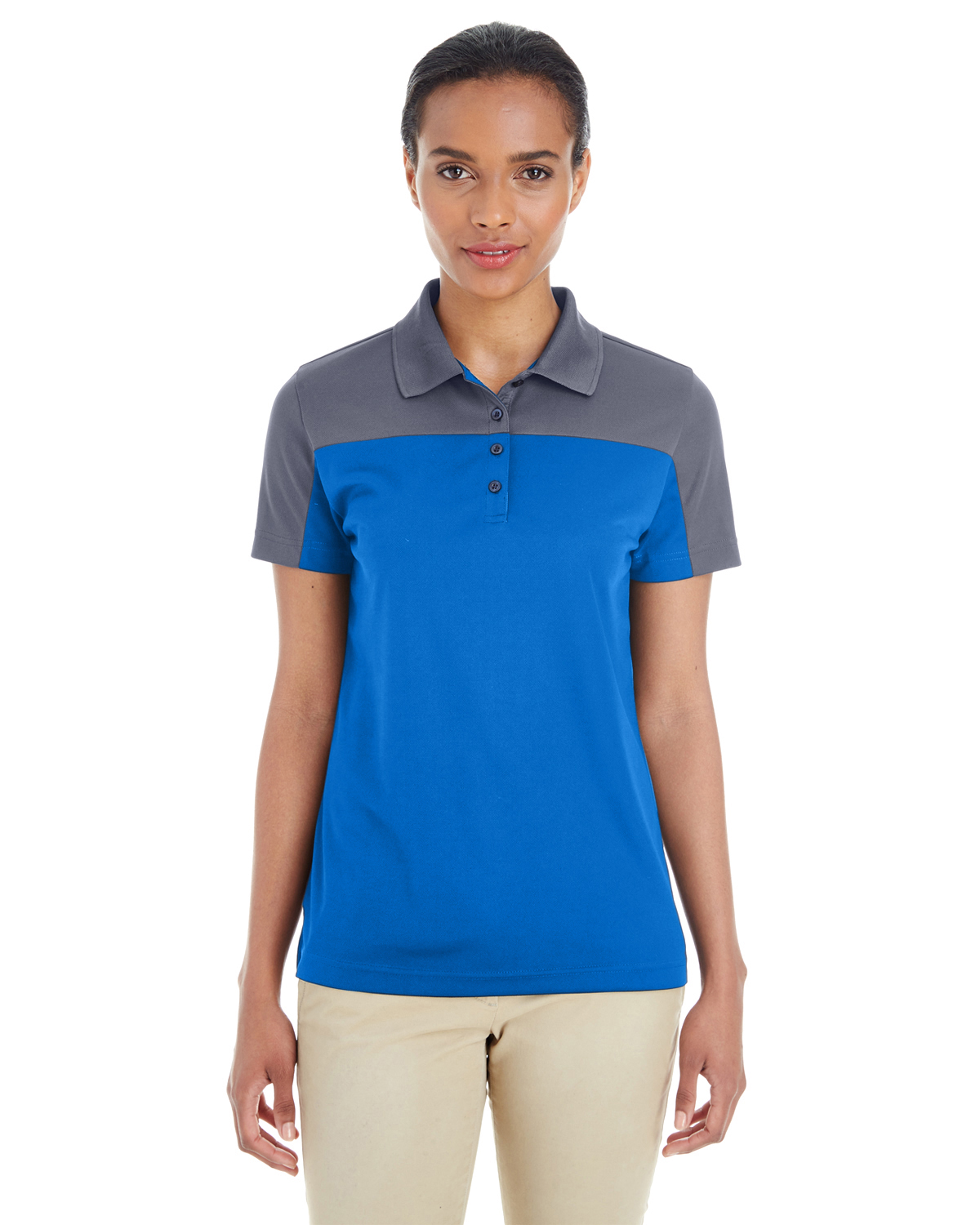Ash City CE101W - Ladies' Balance Colorblock Performance Piqu