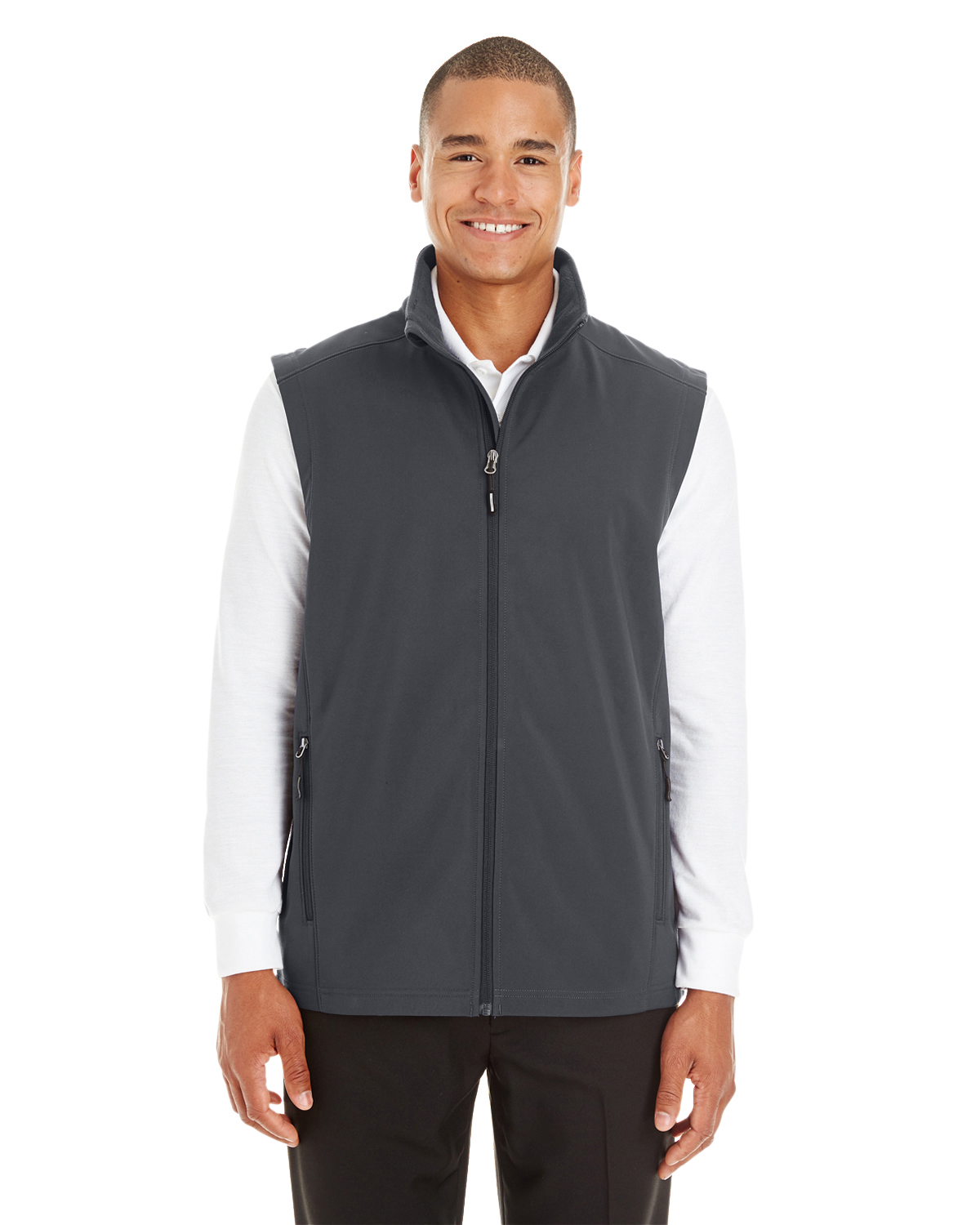 Ash City CE701 - Men's Cruise Two-Layer Fleece Bonded Soft Shell Vest