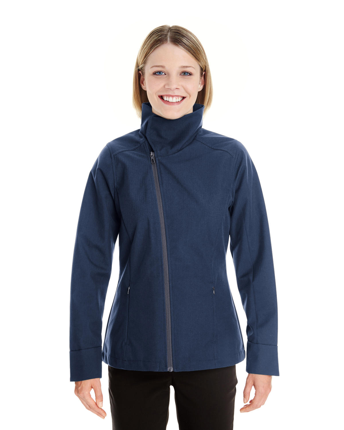 Ash City - North End NE705W - Ladies' Edge Soft Shell Jacket with Fold-Down Collar