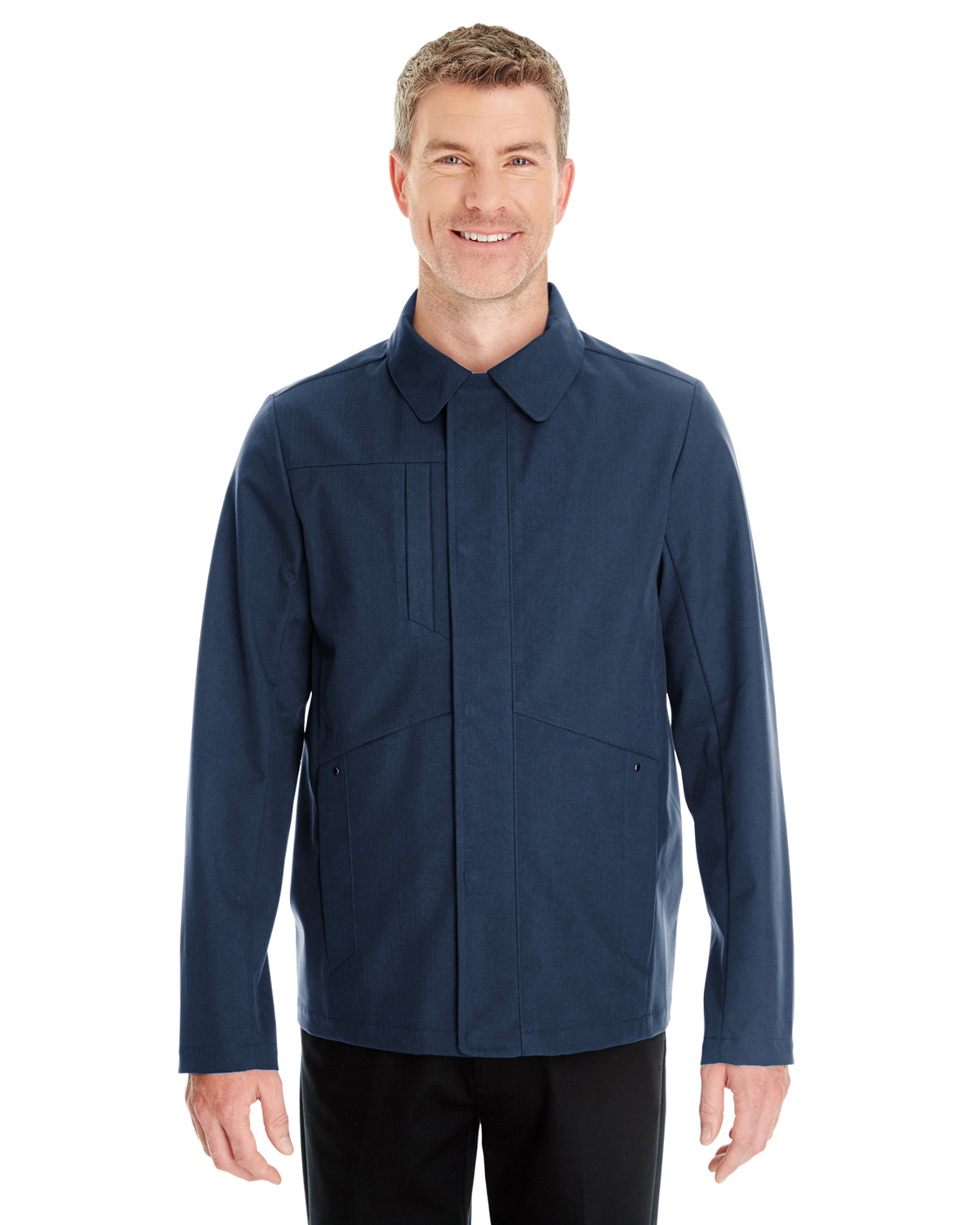 Ash City - North End NE705 - Men's Edge Soft Shell Jacket with Fold-Down Collar