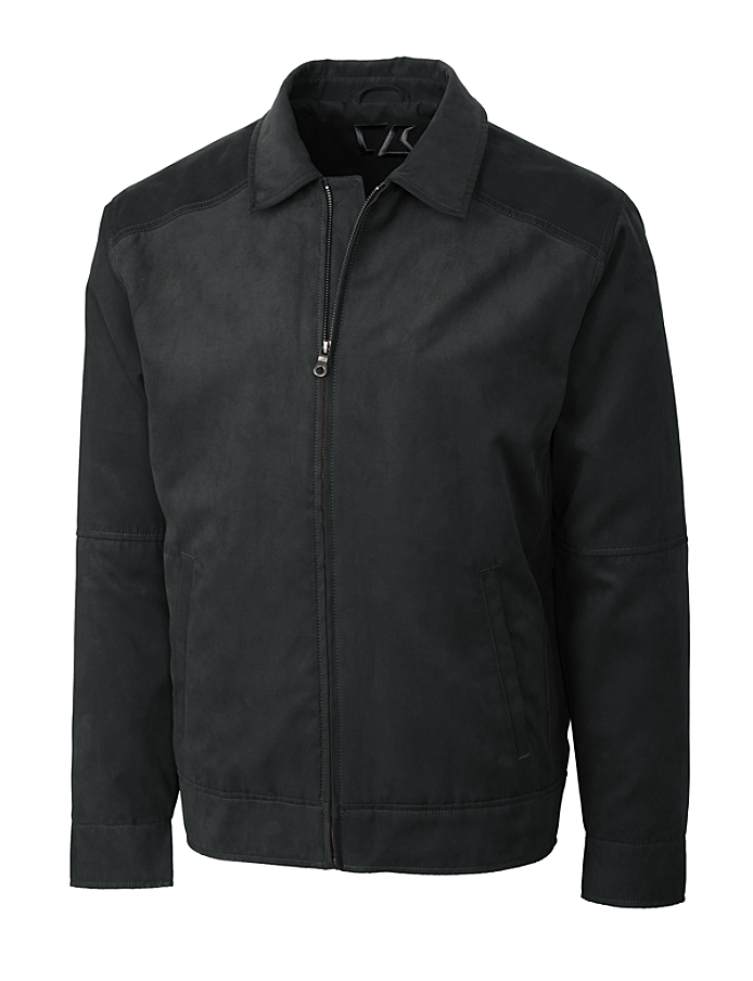 CUTTER & BUCK BCO00917 - B&T Men's Microsuede Roosevelt Jacket