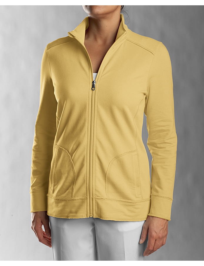 CUTTER & BUCK LCK02348 - Ladies' Ravenna Raw Edge Full Zip