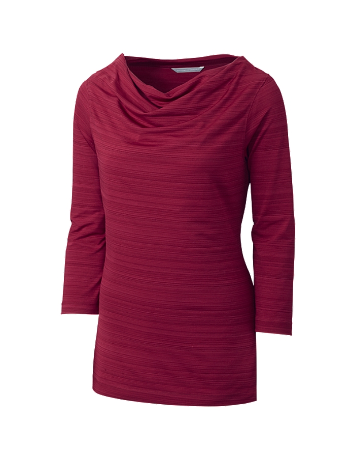 CUTTER & BUCK LCK02503 - Ladies' CB DryTec Three Quarters Sleeve Highland Park Cowl