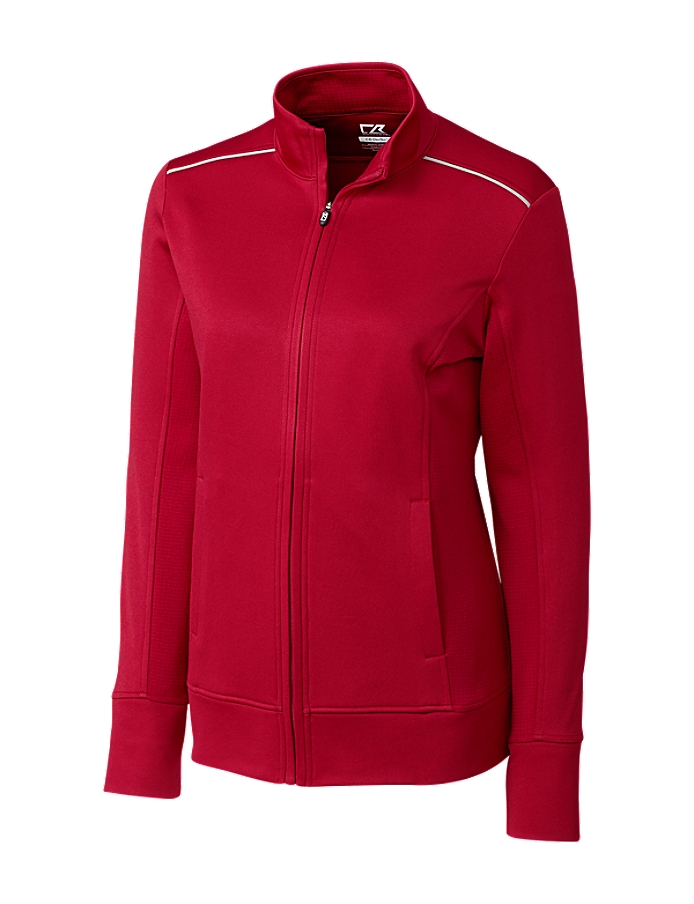 CUTTER & BUCK LCK02571 - Ladies' CB WeatherTec Ridge Full Zip