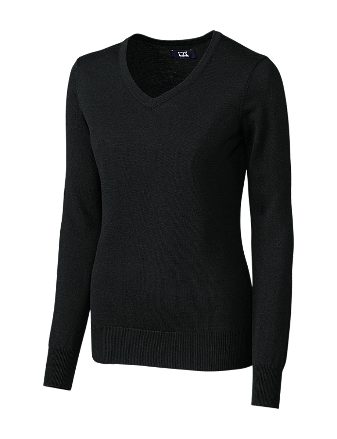 CUTTER & BUCK LCS04774 - Ladies' L/S Douglas V-neck
