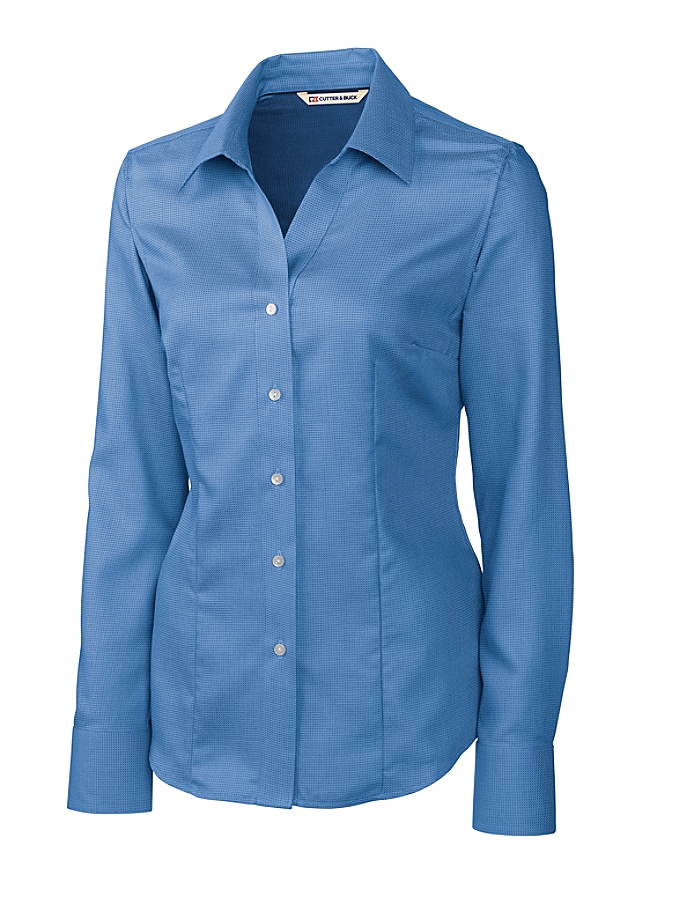 CUTTER & BUCK LCW04119 - Ladies' L/S Epic Easy Care Dobby
